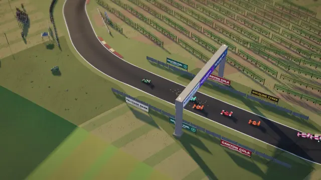 Amber Valley GP, a fictional circuit in Little Engines