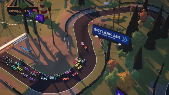 Angel City GP, a fictional circuit in Little Engines