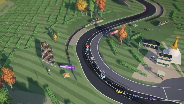 Azalea Highlands GP, a fictional circuit in Little Engines