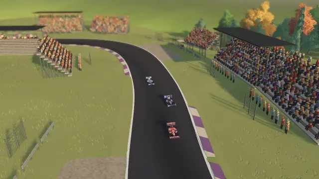 Bellflower Basin GP, a fictional circuit in Little Engines