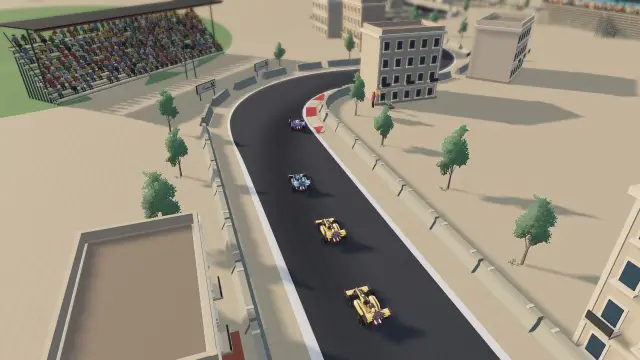 Citadel Shore GP, a fictional circuit in Little Engines