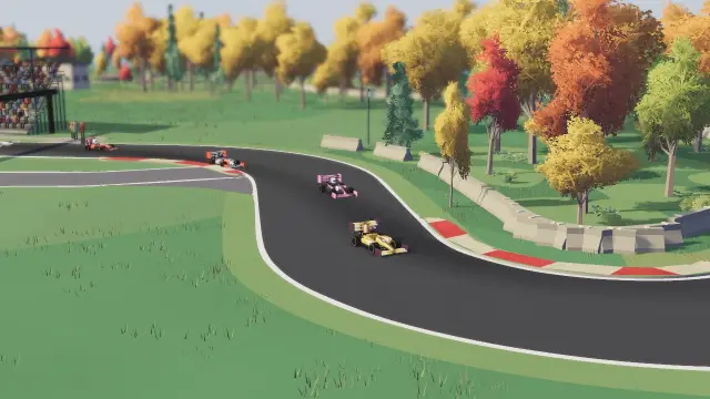 Maple Isle GP, a fictional circuit in Little Engines