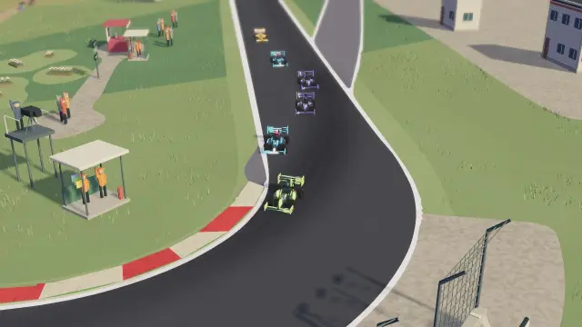 Plaza del Sol GP, a fictional circuit in Little Engines