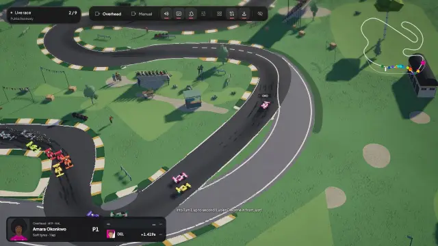 Pukka Raceway, a fictional circuit in Little Engines