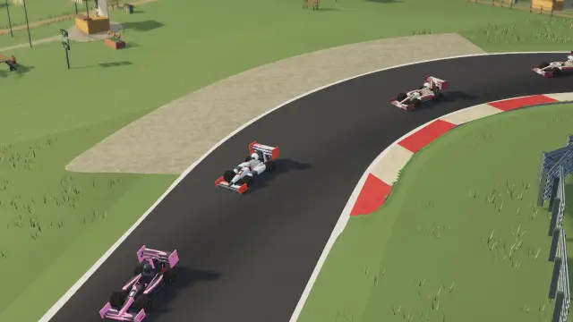 Redclay GP, a fictional circuit in Little Engines