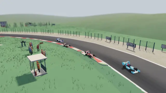 Ridgeline X GP, a fictional circuit in Little Engines