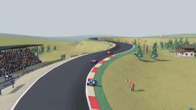 Summit Vale GP, a fictional circuit in Little Engines