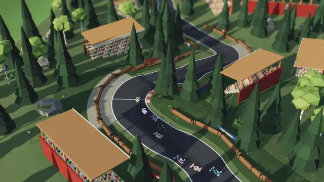 Tallvik Forest Ring, a fictional circuit in Little Engines