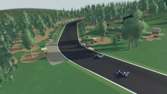 Timberline GP, a fictional circuit in Little Engines
