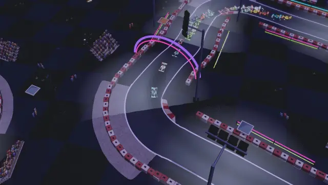 Voltline Kart Arena, a fictional circuit in Little Engines